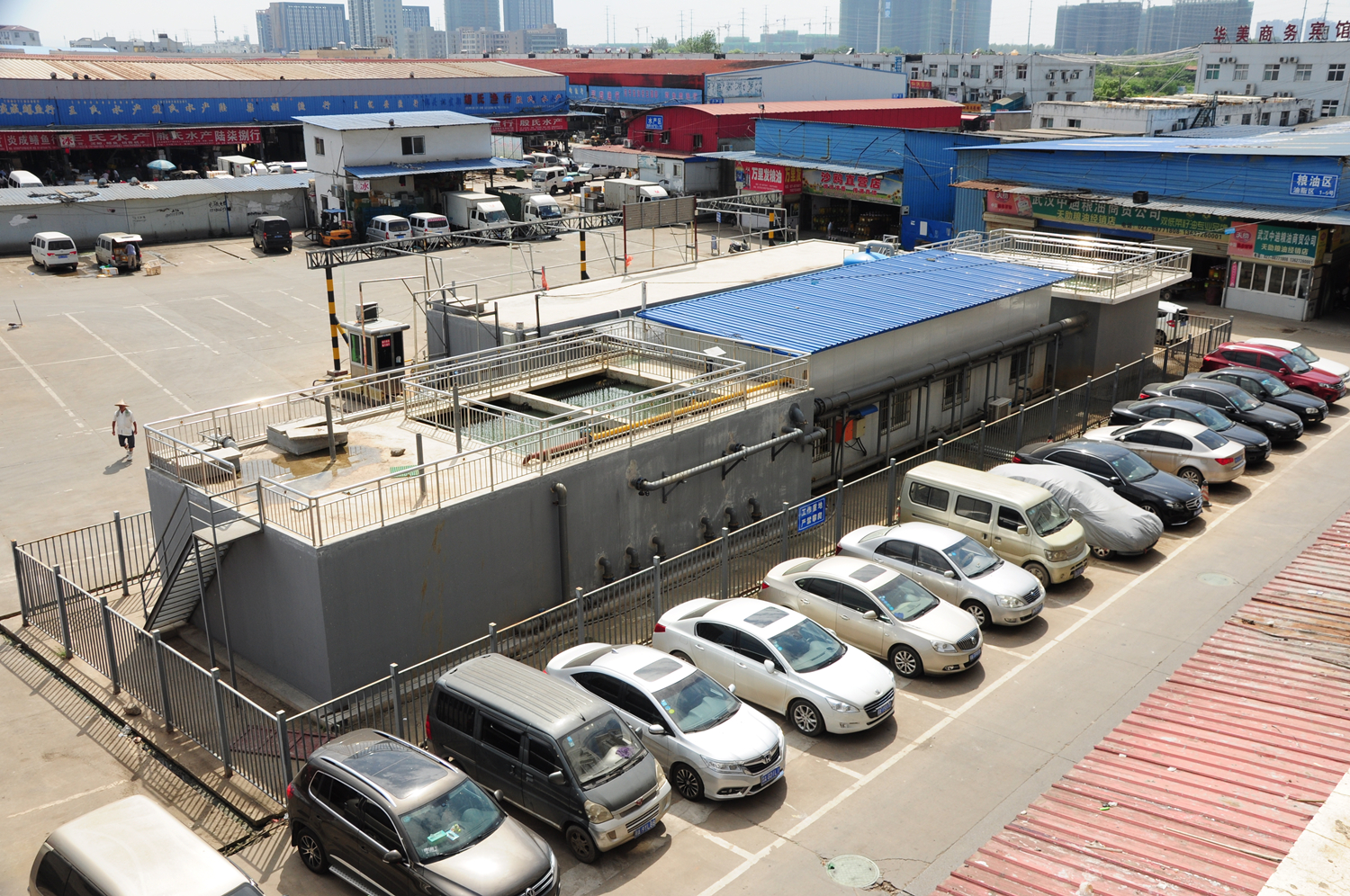  武汉白沙洲农副产品大市场二次供水站运营案例 